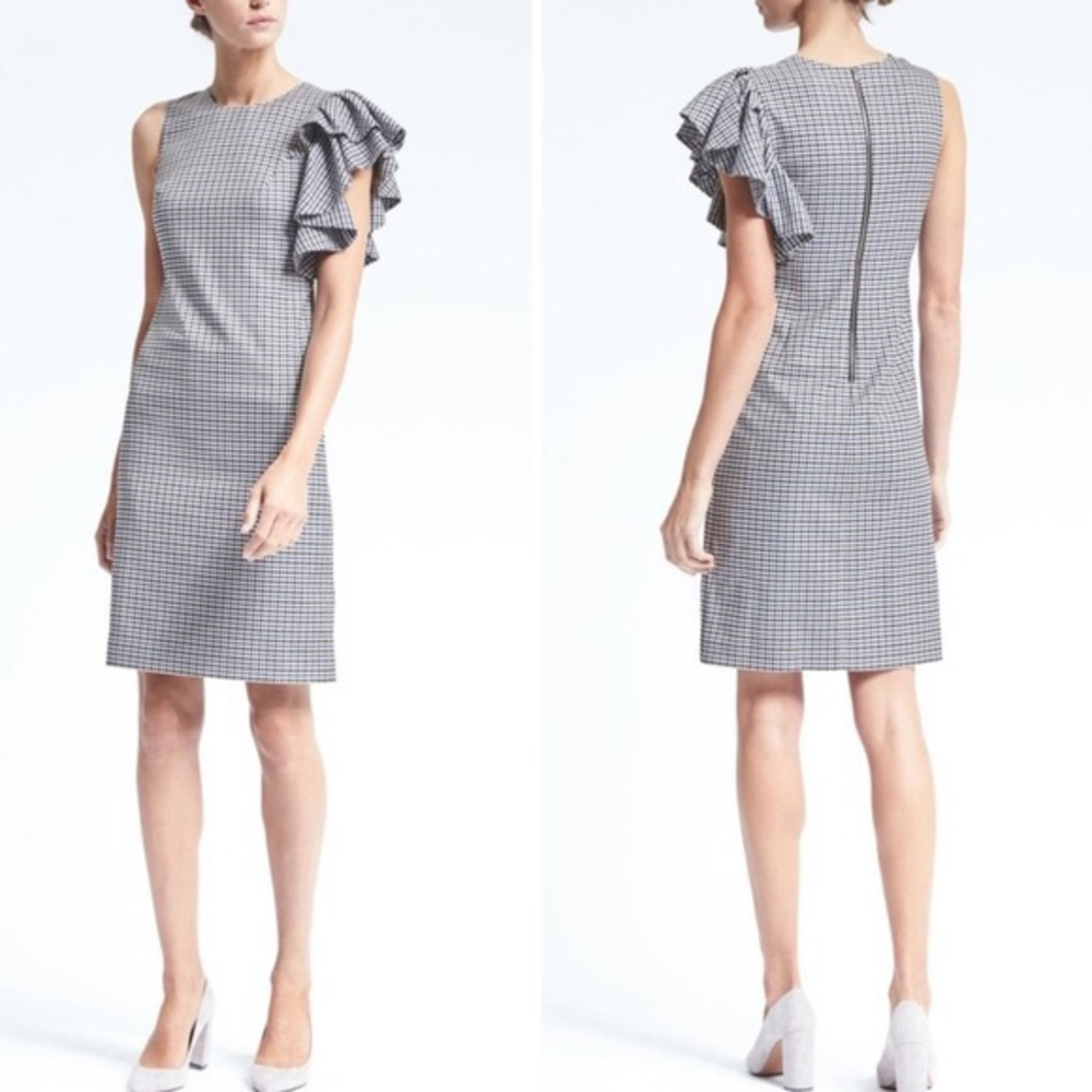Banana Republic one shoulder dress